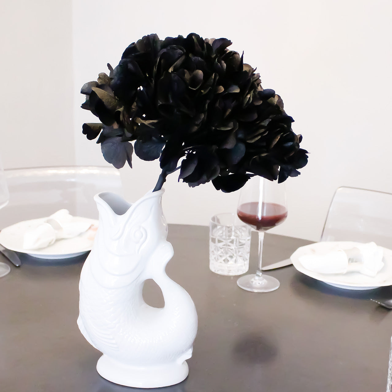 Hortensie Black - Large